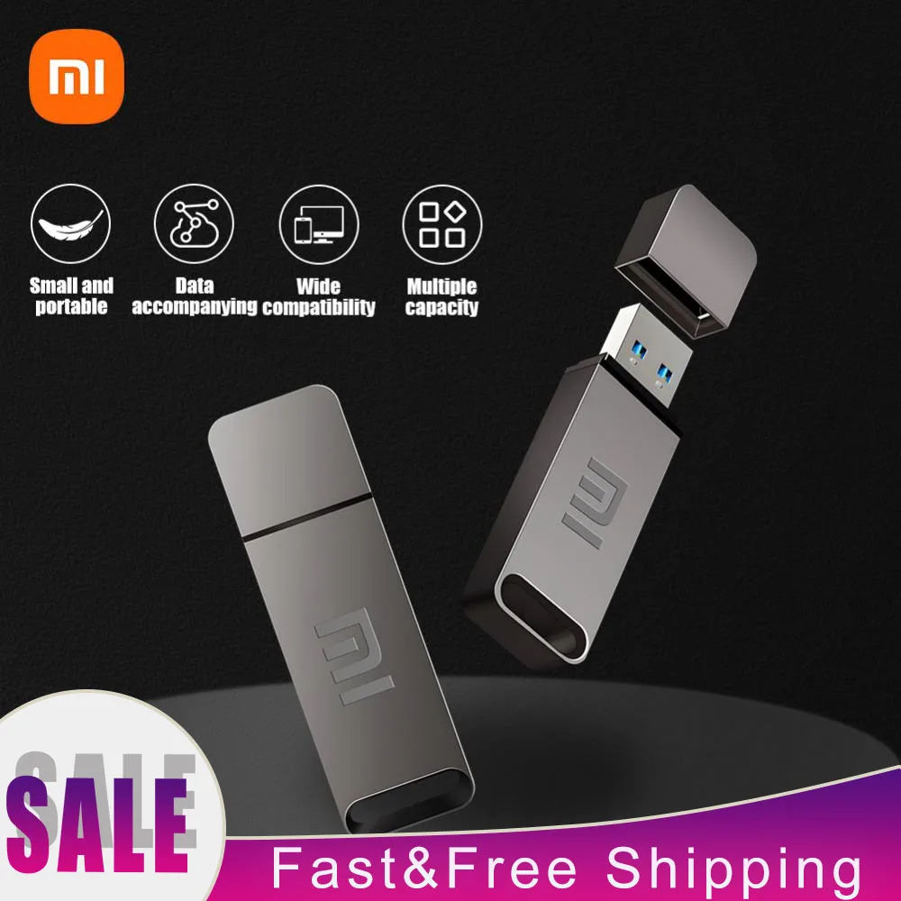 Flash drive Xiaomi 16TB USB 3.2 8TB Type-C Interface Metal Real Capacity Memory Stick High Speed Pen Drive