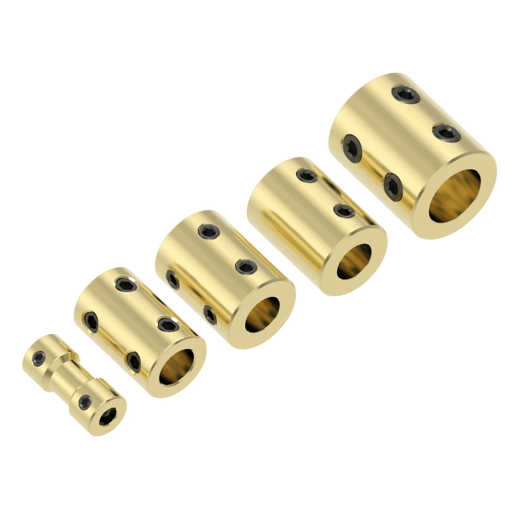 Coupleur Laiton Pour Modèles RC - Joint D'arbre Moteur, Avec 4 Vis, Diamètres De 2mm à 4mm (choix Multiple)
