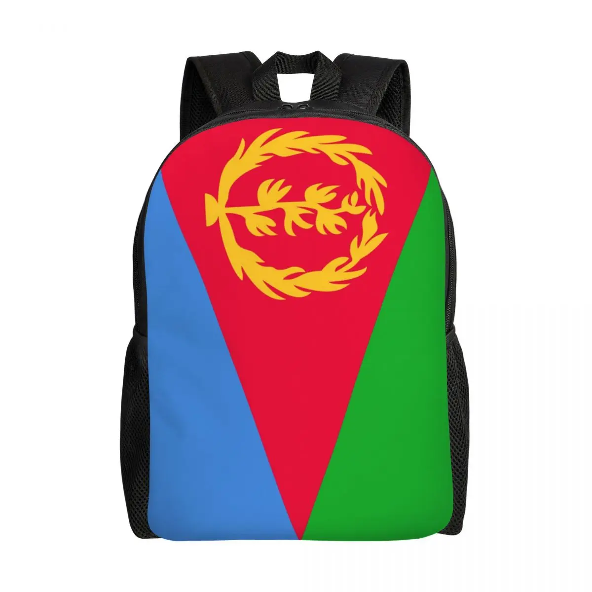 

Customized Eritrea Flag Backpack Men Women Basic Bookbag for College School Bags