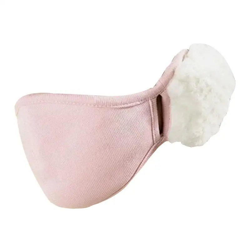 

Animal Ear Muffs Face Fluffy Earmuffs Comfortable Plush Windproof Foldable Earmuffs Kids Winter For Women Ski Running Cycling