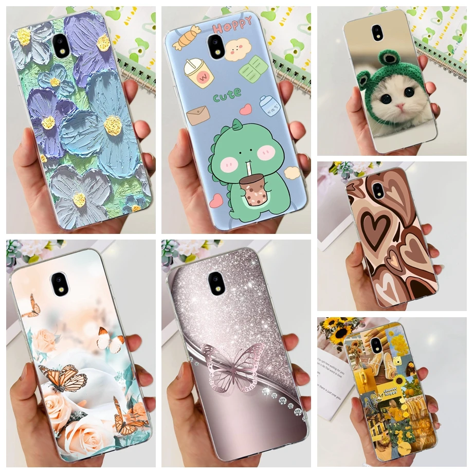 Per Samsung Galaxy J7 2017 J5 2017 J3 2017 Custodia Cover Soft Tpu Silicone Coques Per Samsung J5 2017 J730 J530 J330 Clear Bumper