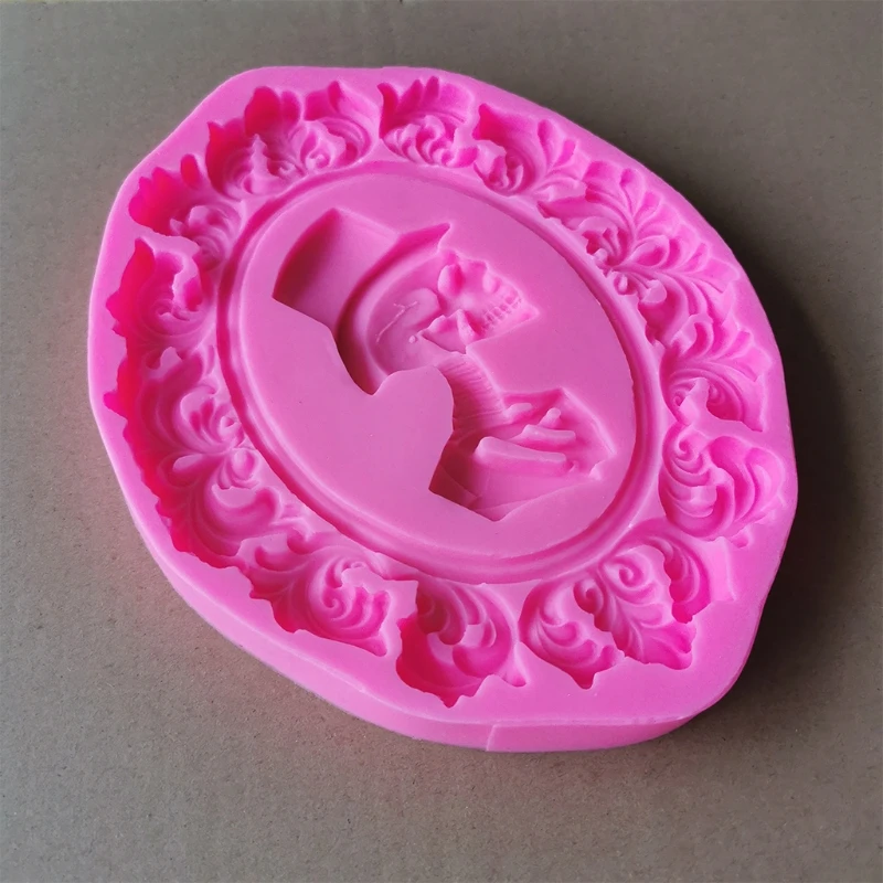 Photo Frame Skull Groom Silicone Mold Jewelry Epoxy Resin Casting Jewelry Tool Making Resin Diy Craft Home Decorations