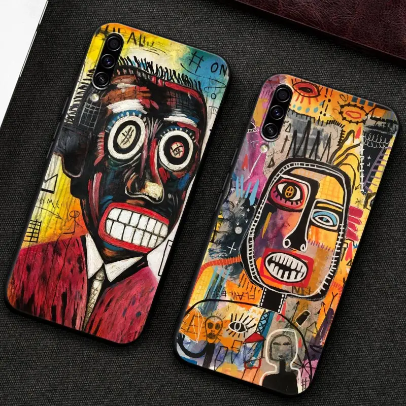 Jjeanmichel Basquiat Graffiti Art Paiting Soft Case For Samsung