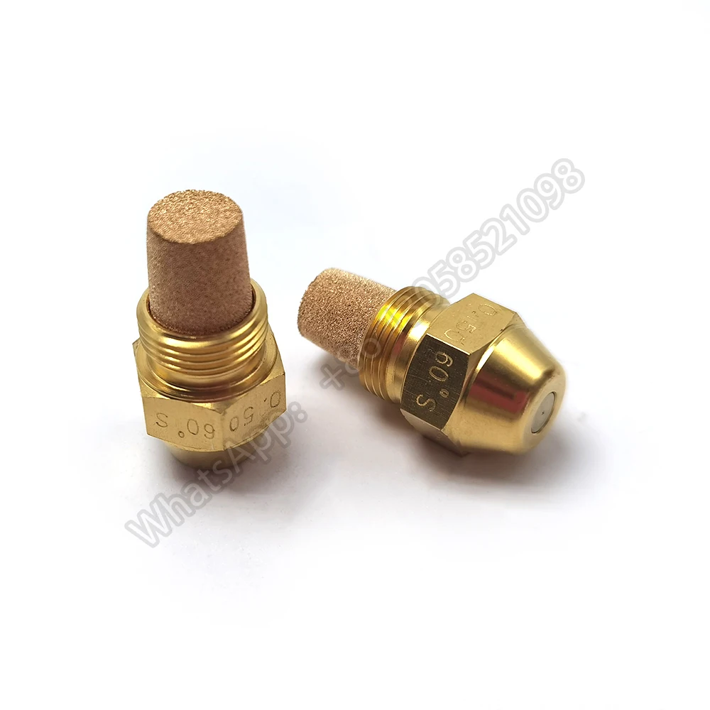 Brass 9/16 Diesel Injectors Nozzle 60degree Oil Burner Nozzle Heavy ,fuel burner nozzle spray nozzle 4