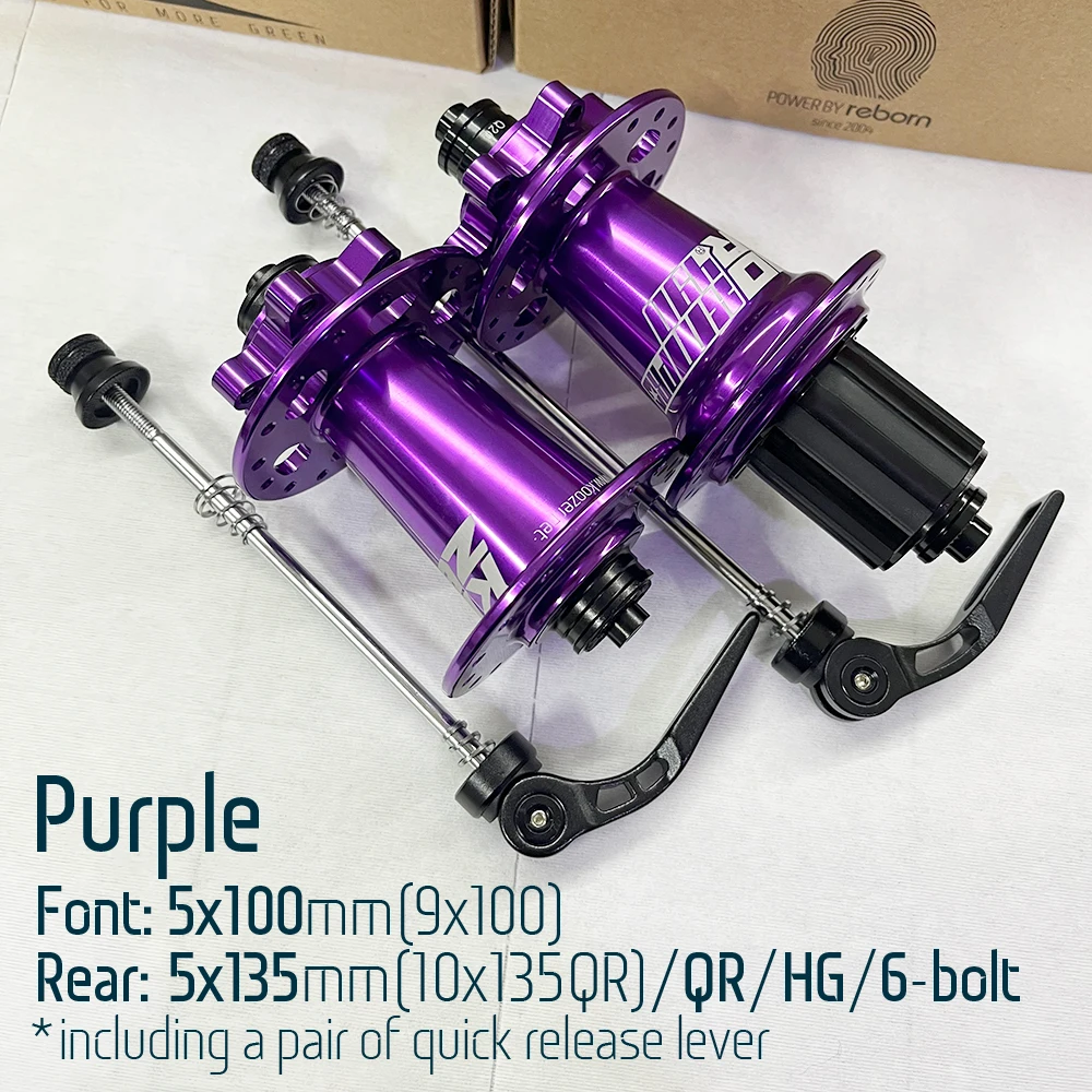 Enjcyling KOOZER XM490 PRO MTB フロントハブ 36穴 6穴 72HD ディスク