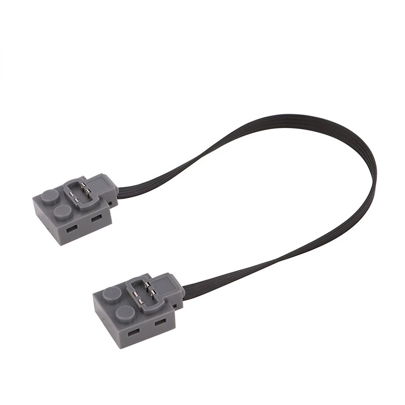 Building Block Motor Connection Line  25/30/50 Cm Extension Cord Pf Model Accessory Compatible With Lego Parts