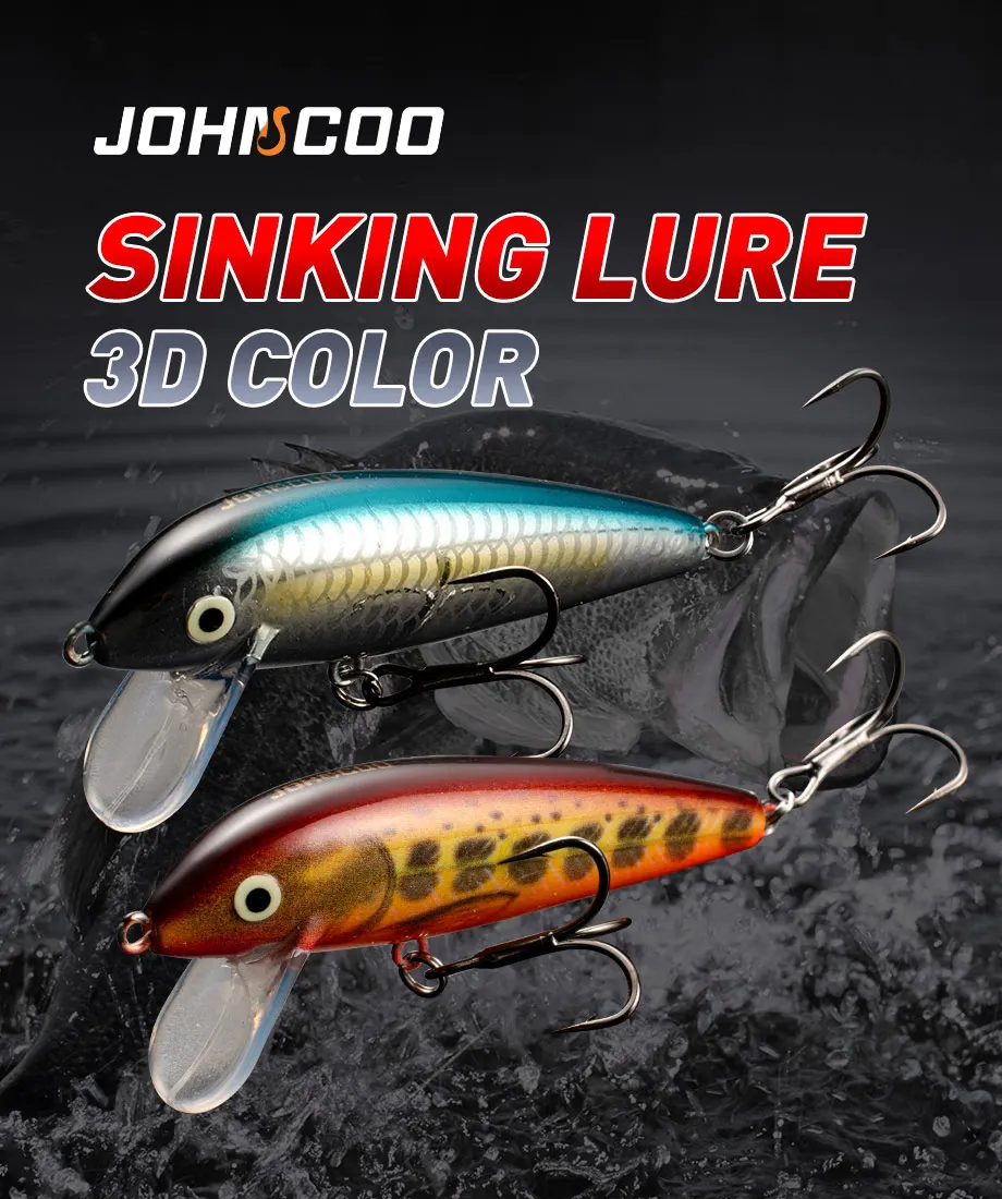 Sinking Jerkbait Wobbler 7cm 7,5g Artist Minnow Angelköder Harter Köder Angelzubehör Pesca für Bass und Forelle – Detail 1