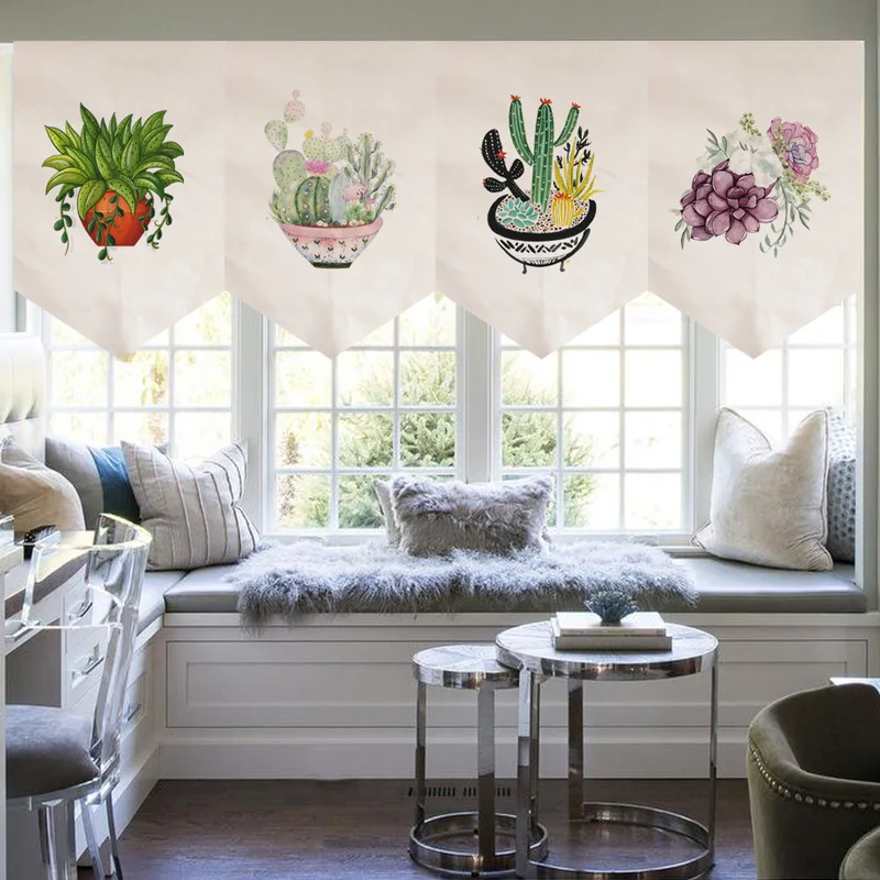 

Triangular Curtain Bathroom Curtain Feng Shui Partition Curtain Cabinet Shade Curtain Kitchen Half Shade Curtain