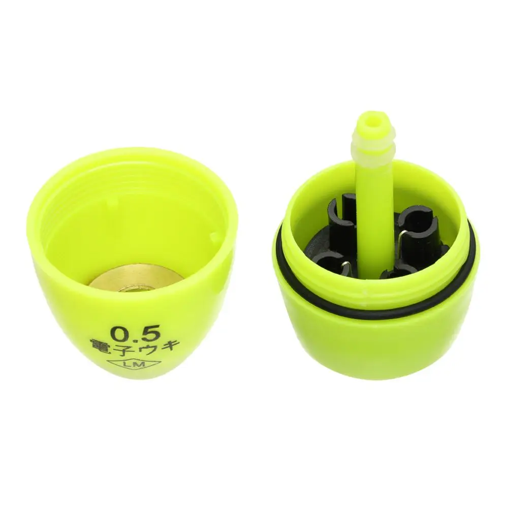 1Pcs 0.5-5 Night Fishing Electronic Luminous Floating Wave Rock Bright Glow Tackle Bullet Shaped Sea Float Fishing Accessories