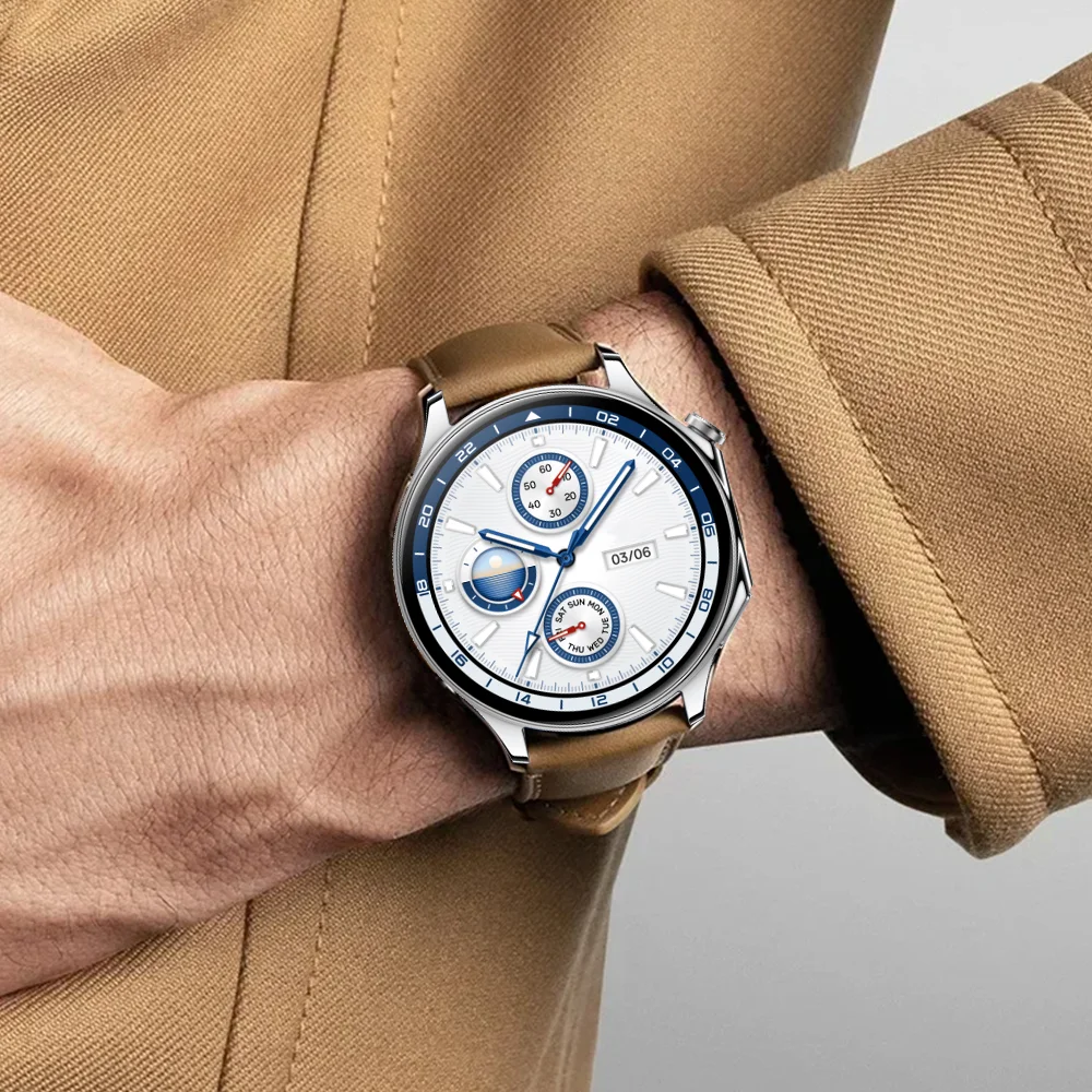 Luxury Leather Strap for OnePlus Watch Luxury Business Bracelet