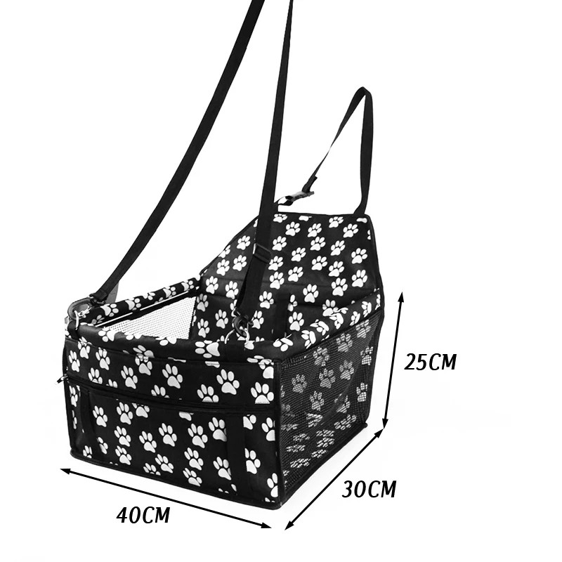 CAWAYI KENNEL Travel Dog Car Seat Cover Folding Hammock Pet Carrier Bag Pet Car Seat Front Protection for Cat Dog Transport
