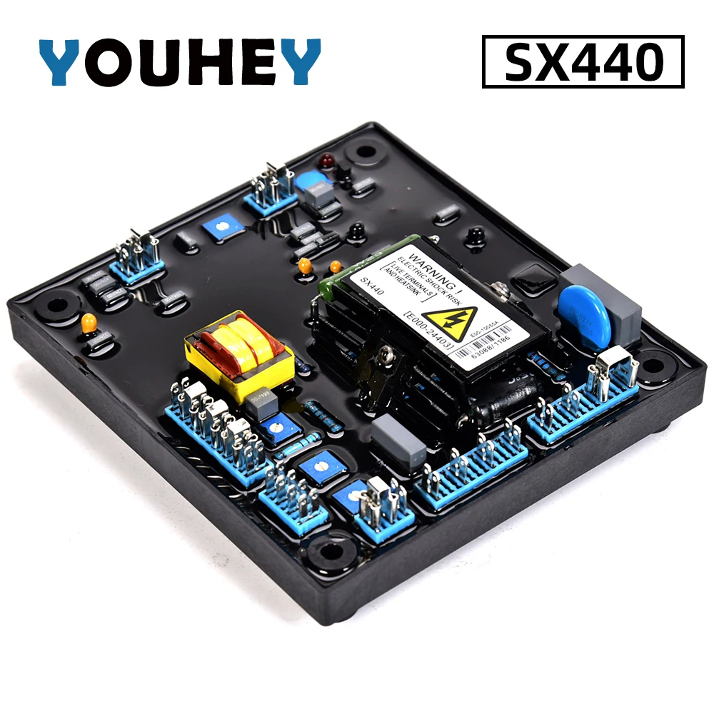SX440 AVR Generator Regulator Automatic Voltage Control Module 200KW