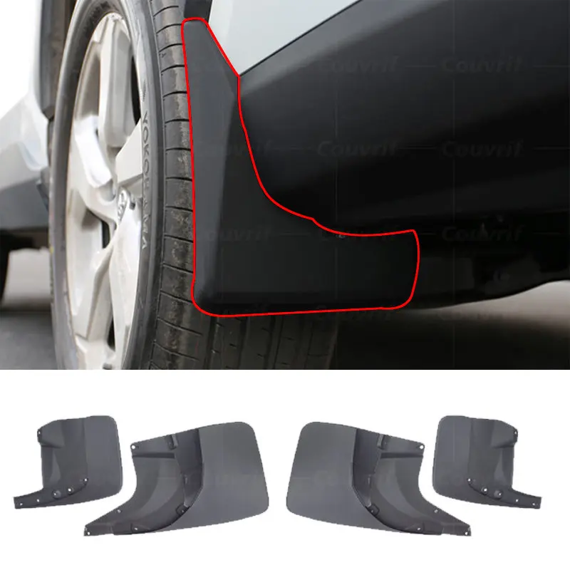 

Car Tire Fender Mud Flap For Toyota LAND CRUISER Prado FJ150 10-20 Anti-splash Splash Guards Auto Exterior Mudguards Accessoires