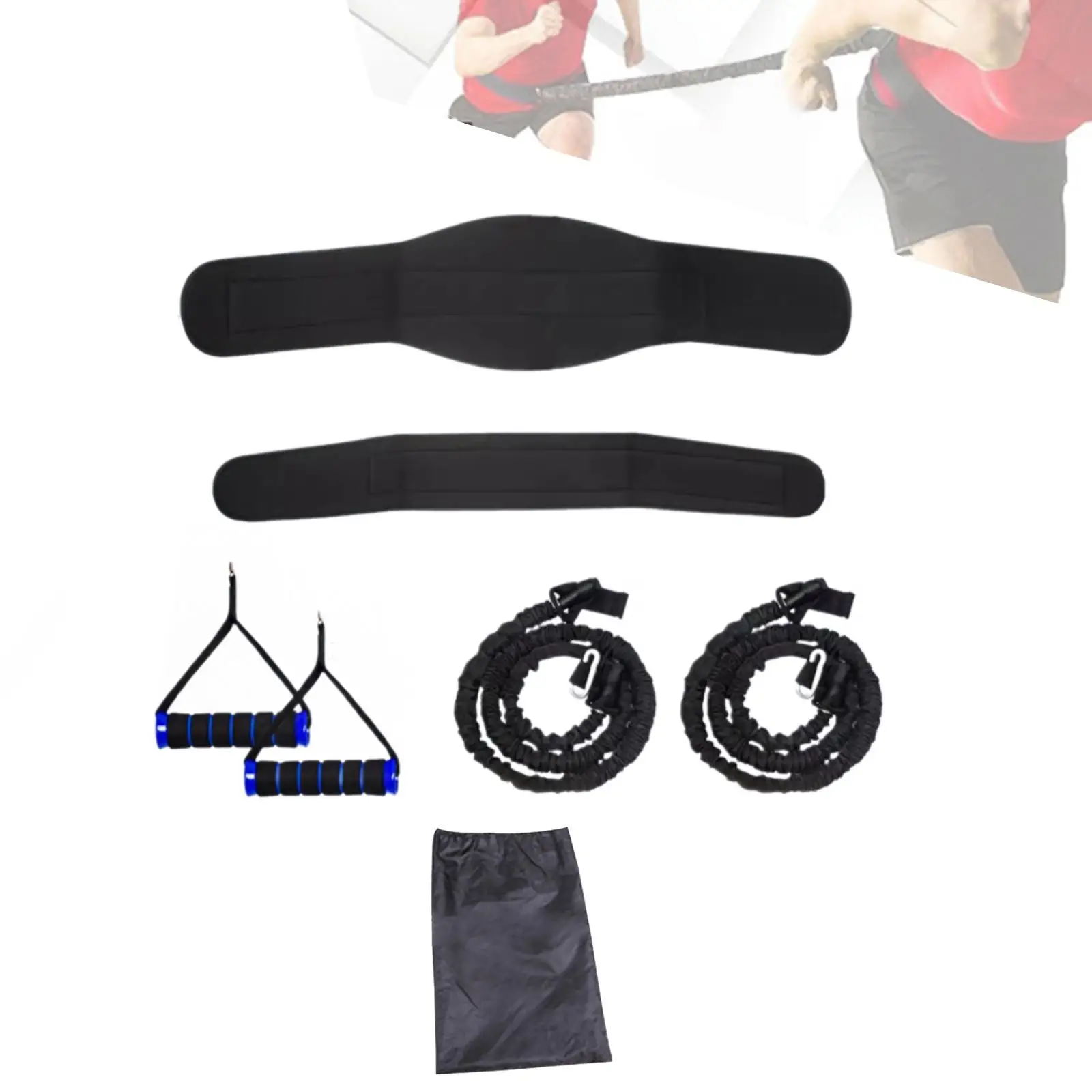 Multi Sports Resistance Training Kit Resistance Bands Set for Strength Training Fitness Solo or Partner Waist Power Home Gym Multi Sports Resistance Training Kit Resistance Bands Set for Strength Training Fitness Solo or Partner Waist Power Home Gym