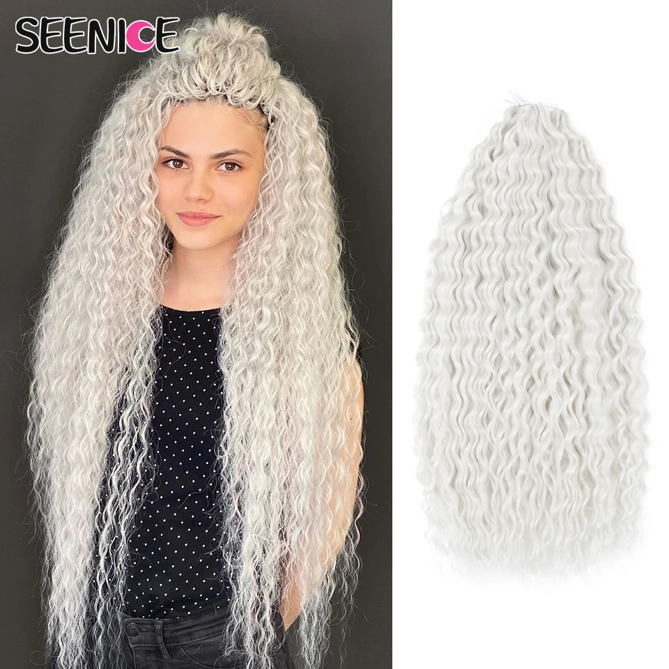 Ariel-Onda de água Twist Crochet cabelo, Tranças