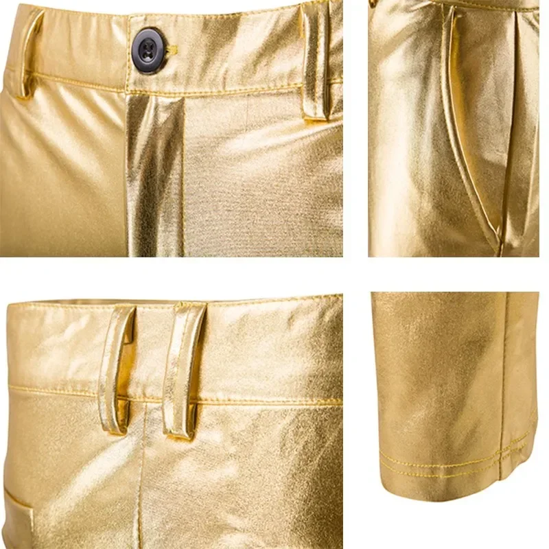 Michael Jackson Historical Performance Yellow Gold Jacket Pants Gloves MJ History Golden Set Costume Halloween Cosplay Ha