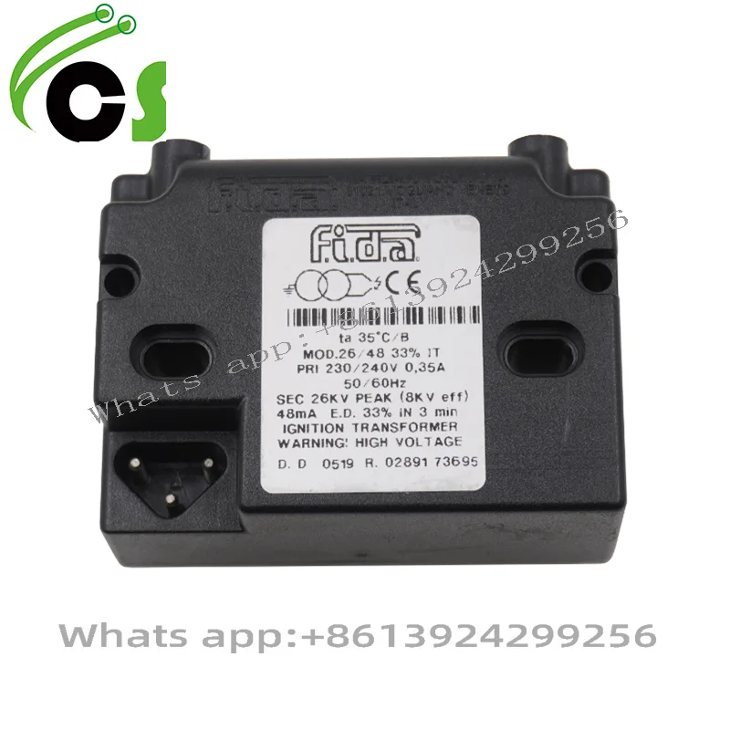 1PCS FIDA 26/30 26/40 26/48 26KV Electronic Ignition Transformer