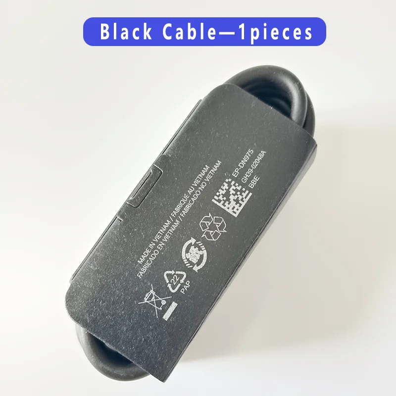ตัวเลือกสินค้า สายชาร์จ Samsung Type-C PD 45W ชาร์จเร็ว สำหรับ Galaxy และ A Series