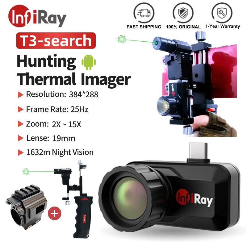 InfiRay-Xinfrared-T3-Infrared-Thermal-Imager-Monocular-Night-Vision ...