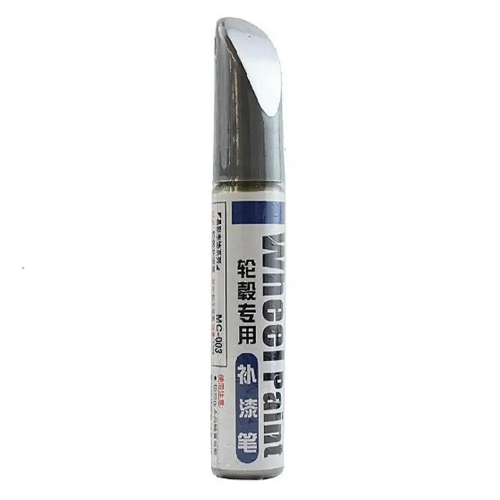 Aluminum Alloy Wheel Hub Renovation Paint Brush Wheel Silver Spray Scratch Hub Repair Automobile Paint Pen P5s6