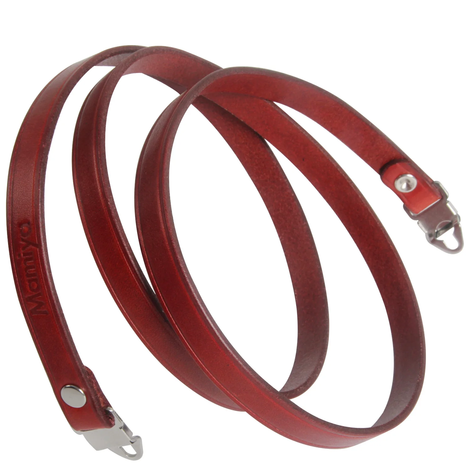 Per Mamiya Rb67 Rz67 M67 M645 C330 C220 120 Della Macchina Fotografica Del Cuoio Genuino Della Cinghia Del Collo