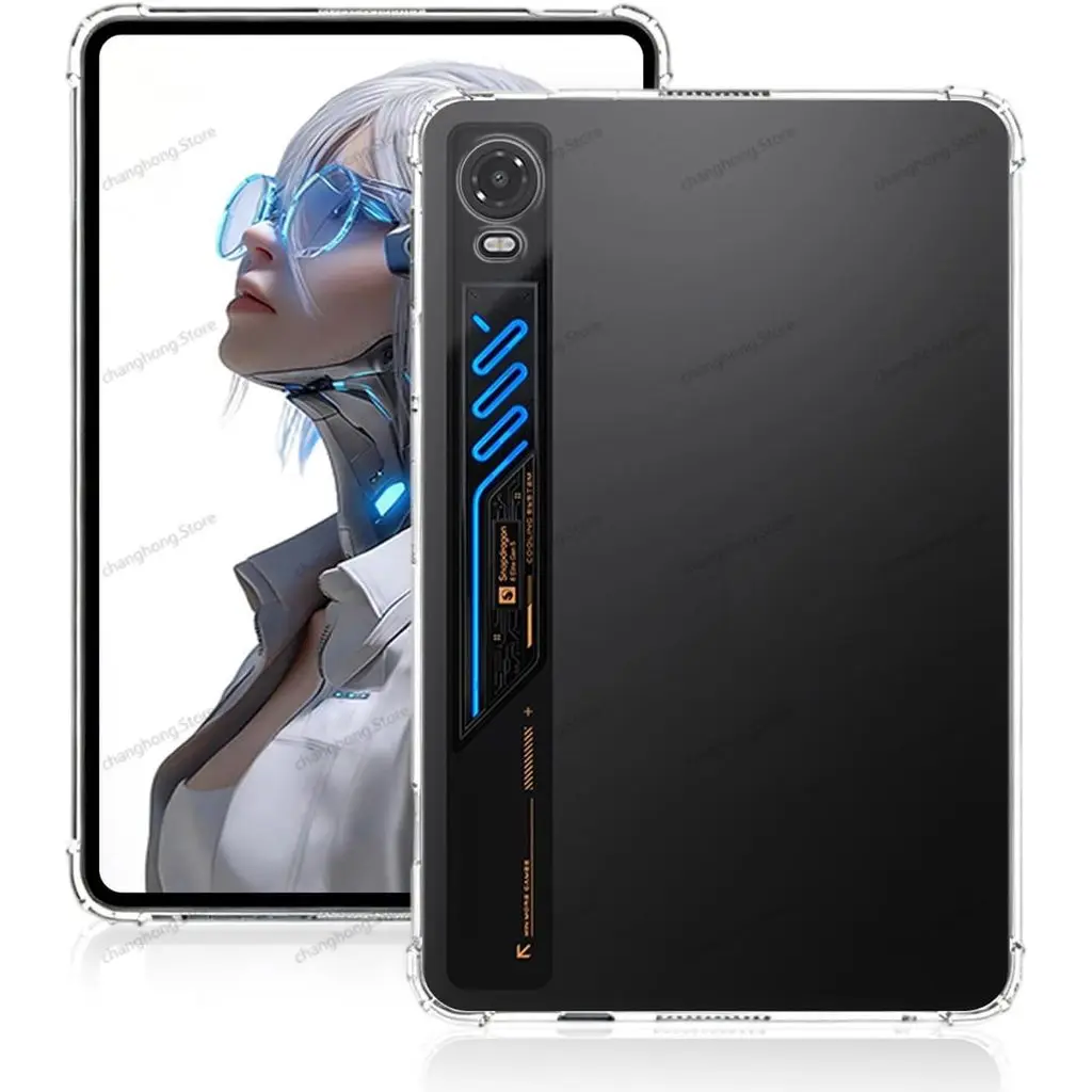 Clear TPU Shockproof Tablet Case with Slim Anti-Scratch Design