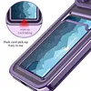 Transparent Card Slot Holder Case For Samsung Galaxy S25 S24 S23 S22 S21 S20 Ultra Plus FE Wallet Case For Samsung Note 20 Ultra 2