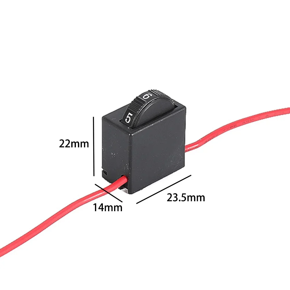 

AC220V 6 Speed Controller Switch For Electric Grinder DR2-6/1FE 12A 250V Plastic Working Temperature: 0-50 (℃) Power Tools