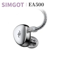 SIMGOT EA500 Earphone Hi-Res In Ear Monitor Headphone with Detachable Cable Dynamic Driver IEM  HiFi Stereo Wired Music Earbuds 1