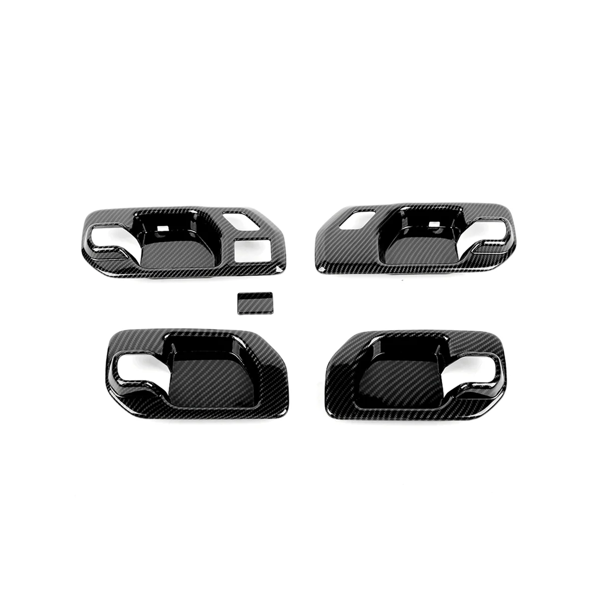 

For Chevy Silverado 1500 GMC Sierra 1500 2019-2022 Car Door Handle Bowl Cover Trim Accessories
