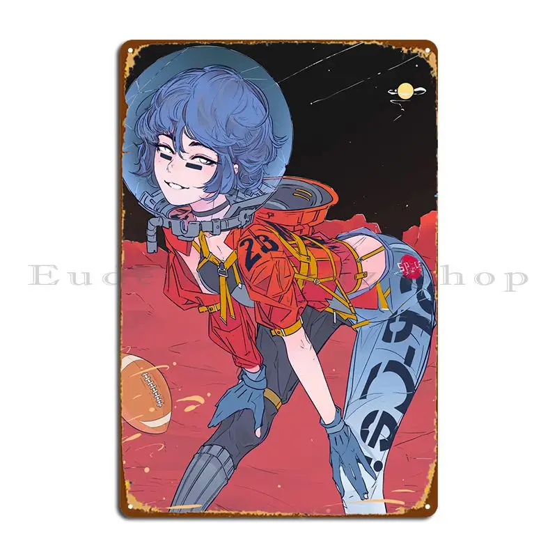 

Sp Ce Play Ball Metal Sign Plaques Home Character Sign Garage Garage Tin Sign Poster