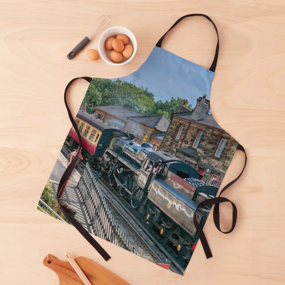

Goathland Station - North Yorkshire Moors Railway Apron Kitchen Household Items Kitchen Items Apron