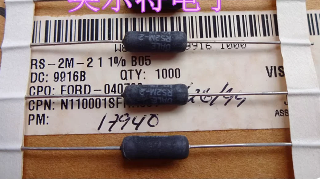 10PCS/무료 배송 고품질 3W1R 3W1OHM 3W1R RS-2M 1R 1%