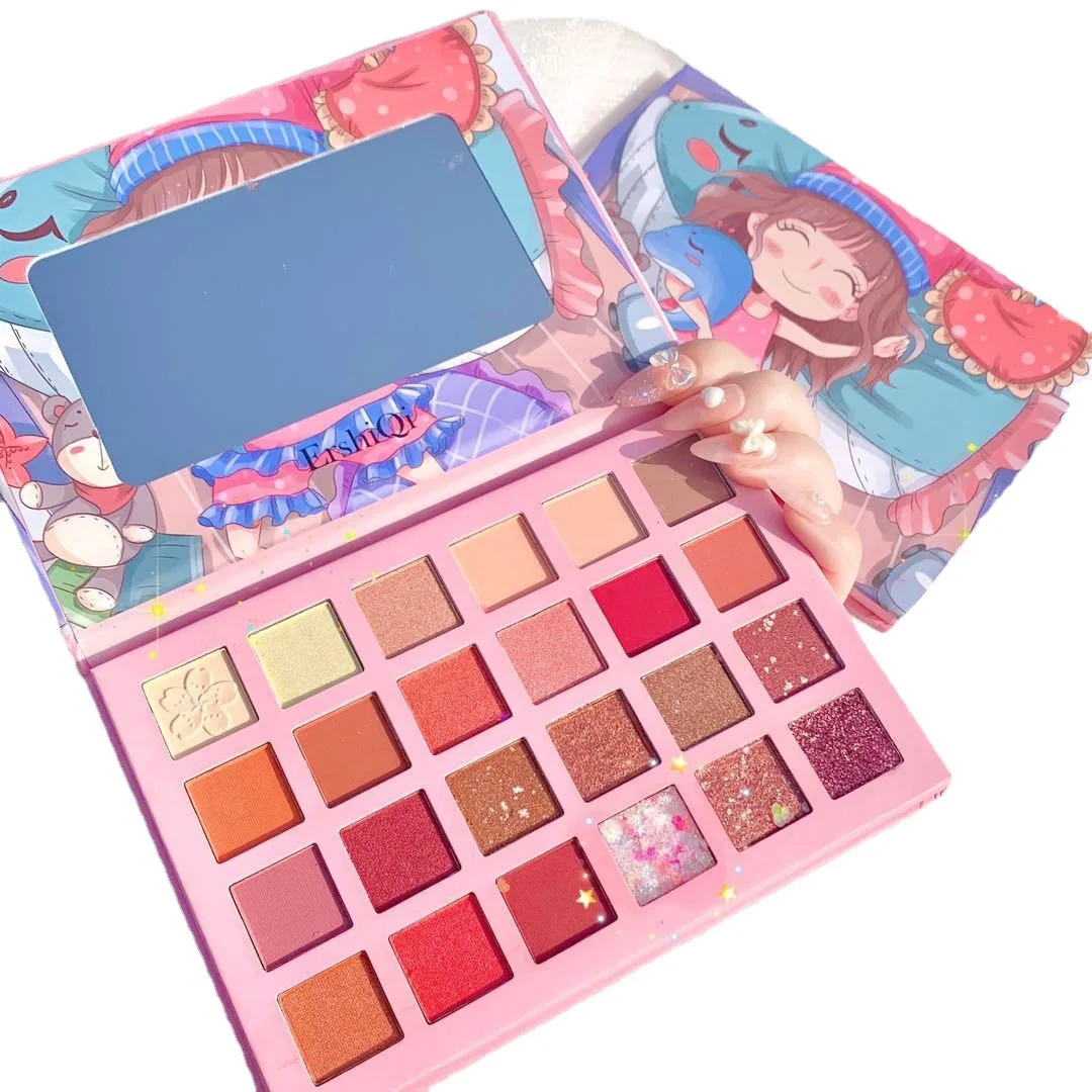 24 Color Eyeshadow Tray Mashed Potatoes Glitter Eyeshadow Pearl Matte Gel Glitter  Make Up  Glitter Eyeshadow 2