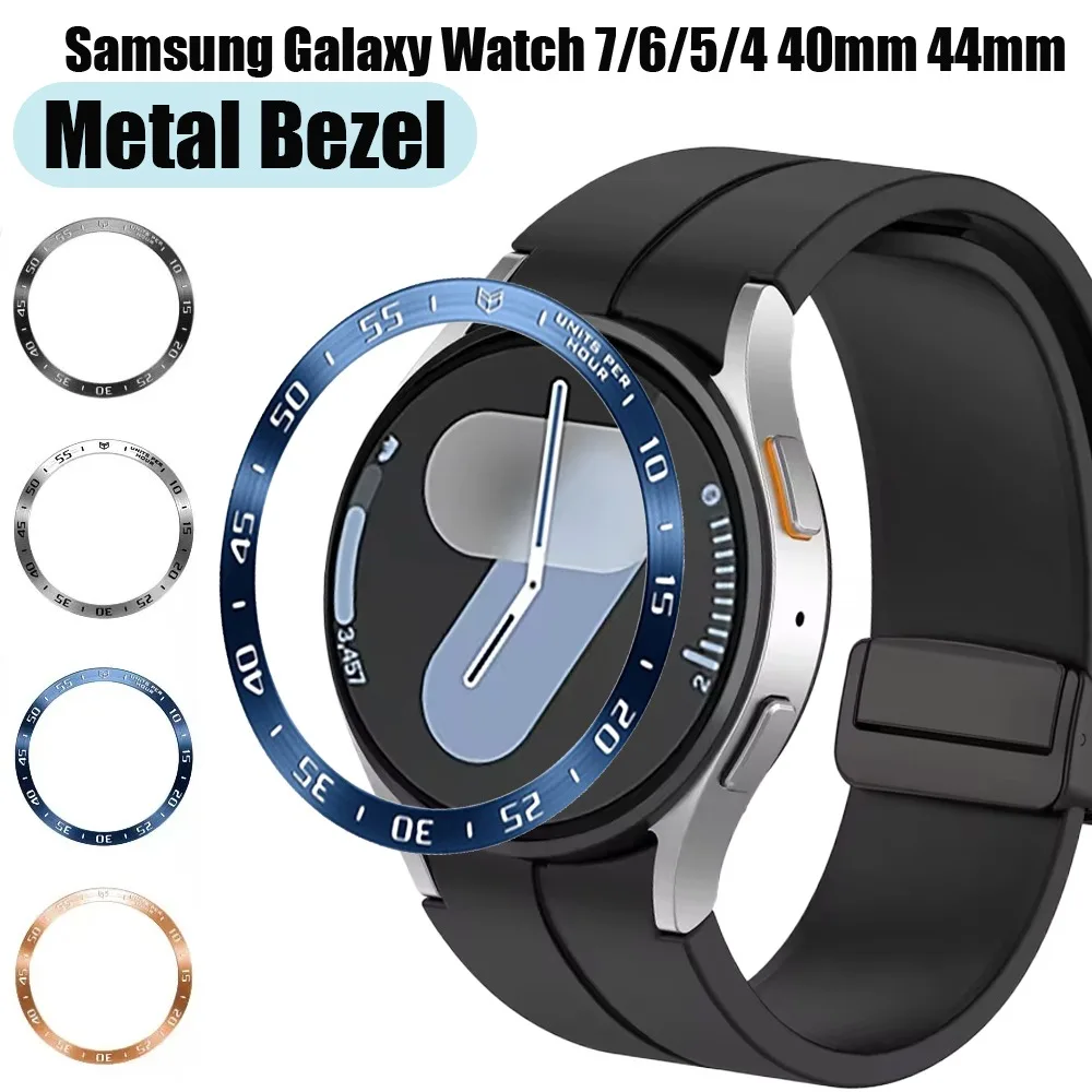 Premium Time/Speed Scale Metal Bezel Frame Protective Ring