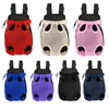 Adjustable Cat Dog Carrier Bag Pet Double Shoulder Backpack Portable Bag Outdoor Travel Camping Hiking Chest Strap Bag 4