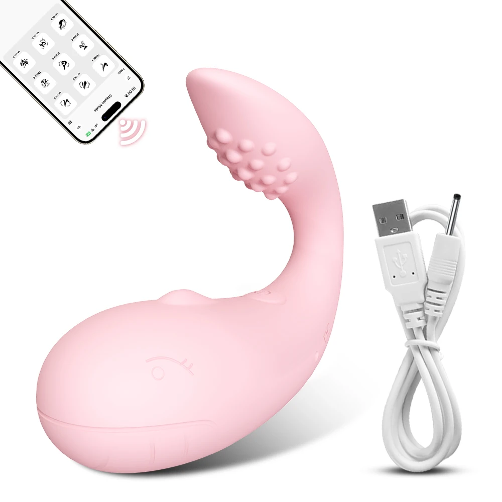 Vibrateur lapin bluetooth sans fil stimulateur clitoridien_voghion.com