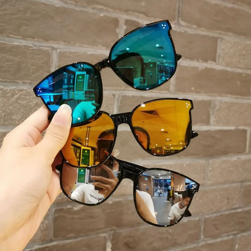 Kids Sunglasses 9colors Square Frame UV375 Protection Foldable