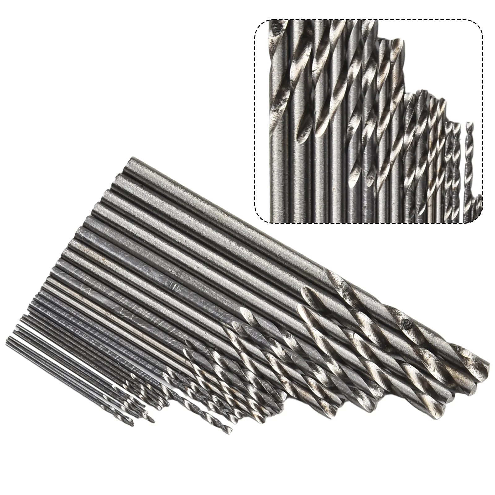 

For Electrical Shank rotary pin vise Drill bit Jewelry Miniature Straight Shank 25Pcs Mini HSS Drilling Bits Set