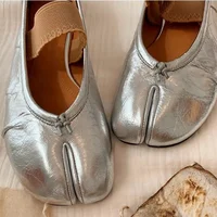Retro Round Split Toe Flat sneaker designer shoes Women Casual Loafer Soft Moccasin Fashion Tabi Ninja Mary Jane ballet shoes - Image 5