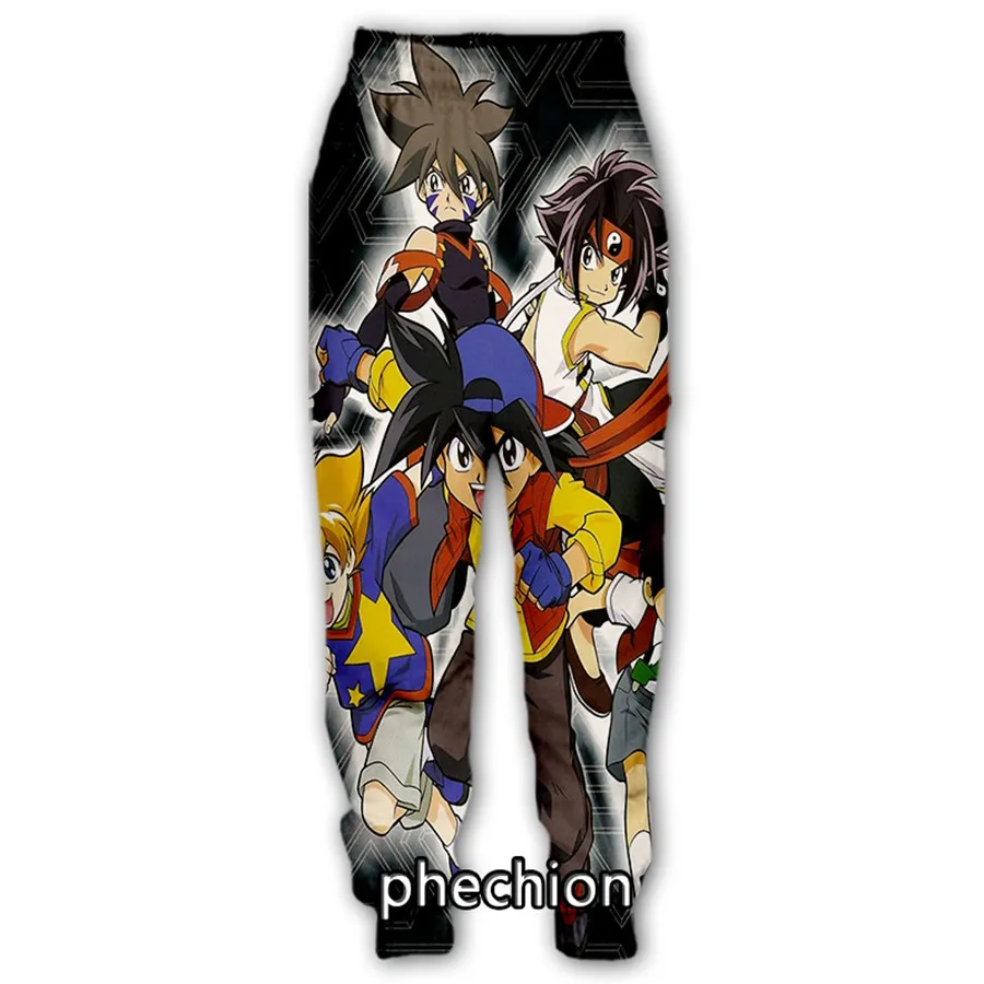 

Phechion мужские/женские мужские 3D принты Beyblade Повседневная Уличная одежда мужские свободные спортивные длинные брюки K210