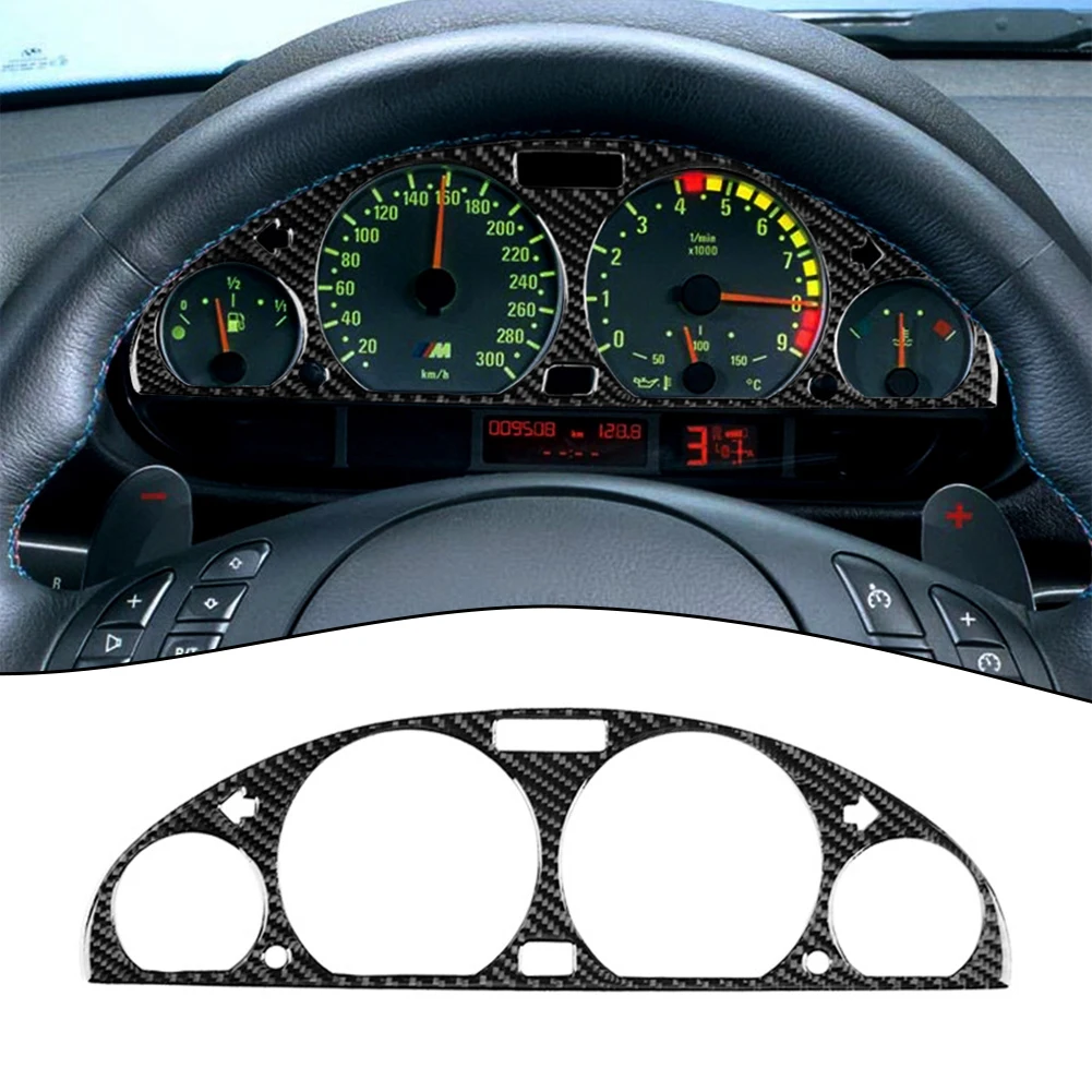 

Carbon Fiber Interior Instrument Panel Cover-Trim For BMW 3 Series E46 1998-2005 Interior Car Dust-proof Panel Trim Kit