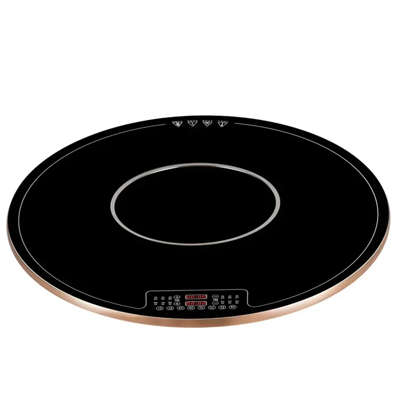 800mm diameter rotatable heating Board Hot Plate Dining Table alcohol  warmer machine hot pot heater food insulation plate