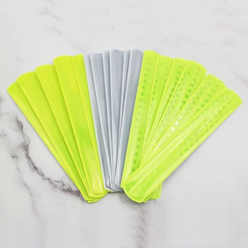 4 Clip Riflettenti Per Pantaloni Da Bicicletta – Sicurezza Notturna In PVC, Unisex