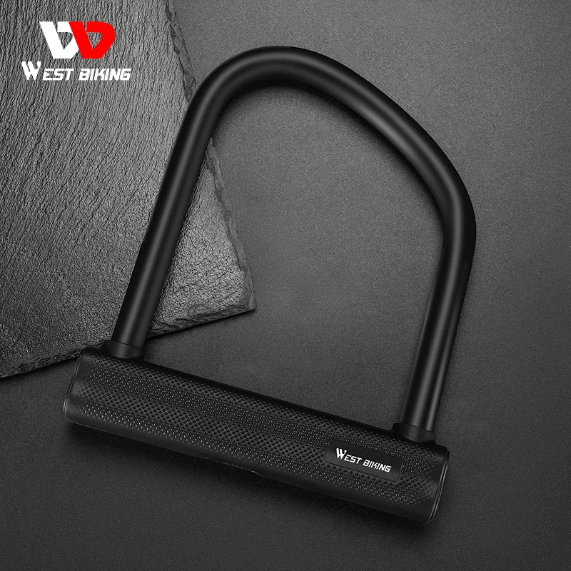 West Biking YP0705082 Mtb Road Bike Motorcycle U Lock | U Lock Bike Bicycle Motorcycle - Biking Mtb Road
