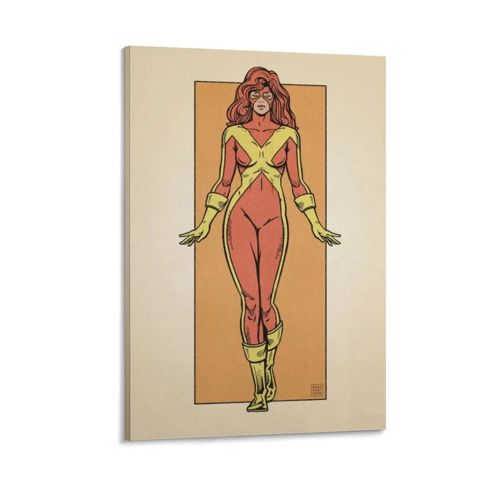 

Red - 1988 Factor Canvas Painting room decoration accessories Home decoration room decorations aesthetic