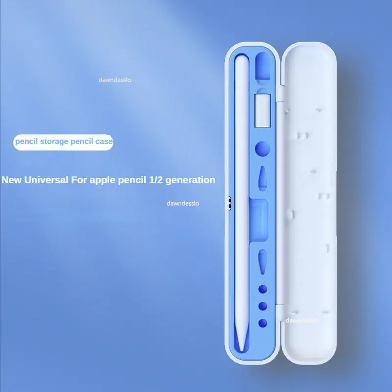 Box For Apple Pencil 2 1 Cover For Apple Pencil 2nd Generation 1st Gen Stylus Pen Holder Protective Case Ipad Pen Accessories