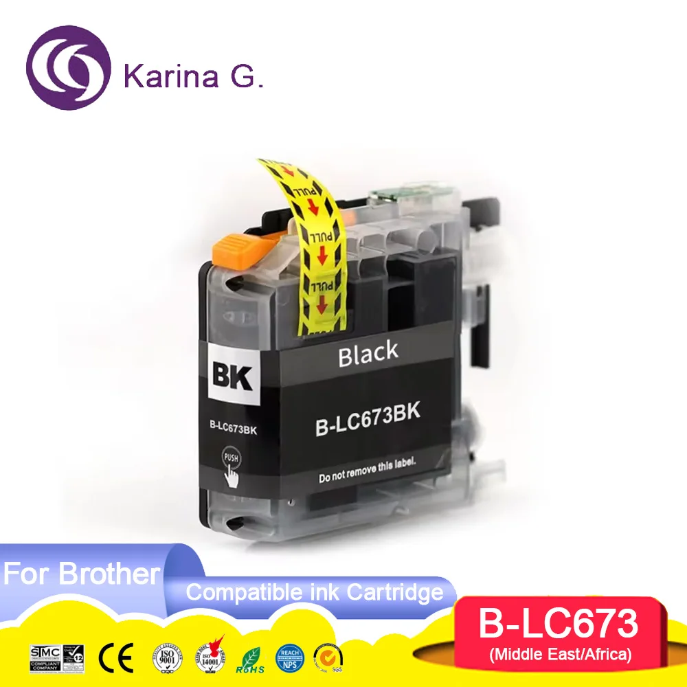 LC673 Compatible color Ink Cartridge LC673 for  MFC-J2320 MFC-J2720 Printer