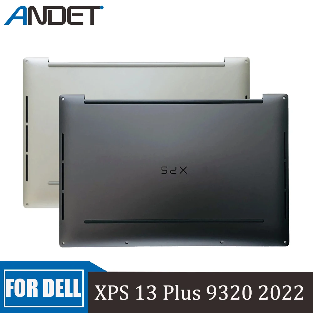 

New Original For Dell XPS 13 Plus 9320 2022 Laptop Bottom Case Base Cover Lower Shell Bottom Lid Silver White 0FJT52 Gray 04JVX5