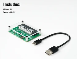 Universal Game Card Burner and Reader for Backup ROMs and Saves (Green)